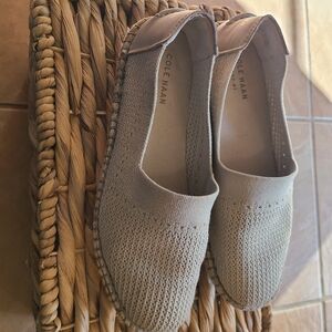 Cole Haan Cloudfeel Women's Stichtlite Leather Espadrille Loafer Casual Size7.5B